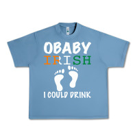 Pebble Blue O' Baby Irish I Could Drink Urban Heavy Tee - Bettercallsaul