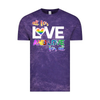 Cloud Purple All For Love And Love For All Vintage Tee - Bettercallsaul