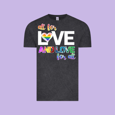 All For Love And Love For All Vintage Tee Designed By Bettercallsaul