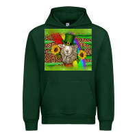 Forest Green st patricks sheep sunflowers rainbow serape leopard glitter Urban Hoodie - Artiststas