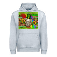 Heather Grey st patricks sheep sunflowers rainbow serape leopard glitter Urban Hoodie - Artiststas