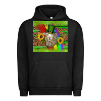 Pigment Black st patricks sheep sunflowers rainbow serape leopard glitter Urban Hoodie - Artiststas