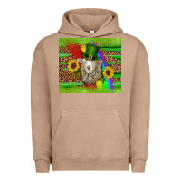 Pigment Burro st patricks sheep sunflowers rainbow serape leopard glitter Urban Hoodie - Artiststas
