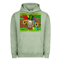 Pigment Oil Green st patricks sheep sunflowers rainbow serape leopard glitter Urban Hoodie - Artiststas