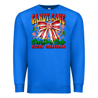 True Royal Candy Cane Christmas Club Premium Sweatshirt - CowhideDigitalArt