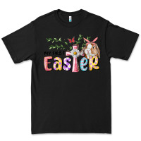 Black My First Easter Bunny Premium Tee - RanaPortraitStore