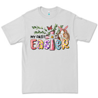 Dove Grey My First Easter Bunny Premium Tee - RanaPortraitStore