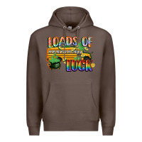 Coffee Loads of luck with school bus St. Patrick's Day Premium Hoodie - FaDigitalArtStudio