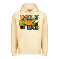 Pina Colada Loads of luck with school bus St. Patrick's Day Premium Hoodie - FaDigitalArtStudio