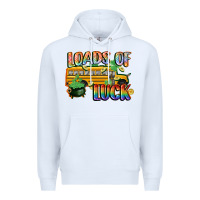 White Loads of luck with school bus St. Patrick's Day Premium Hoodie - FaDigitalArtStudio