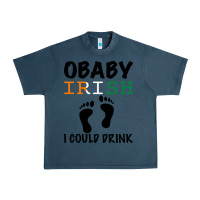 Midnight Navy O' Baby Irish I Could Drink Urban Heavy Tee - Bettercallsaul