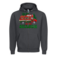 Smoke christmas 'tis the season Zipper Hoodie - BundleAndBundleShop
