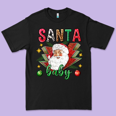 Santa Baby Christmas Premium Tee Designed By Nancycooperartshop