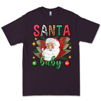 Plum Santa baby Christmas Premium Tee - NancyCooperArtShop