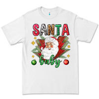 White Santa baby Christmas Premium Tee - NancyCooperArtShop
