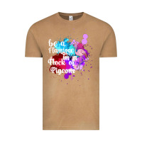Vintage Camel Be a Flamingo in a Flock of Pigeons Vintage Tee - Bettercallsaul