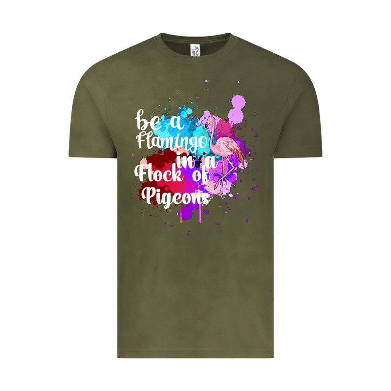 Be A Flamingo In A Flock Of Pigeons Vintage Tee by Bettercallsaul | Teevron