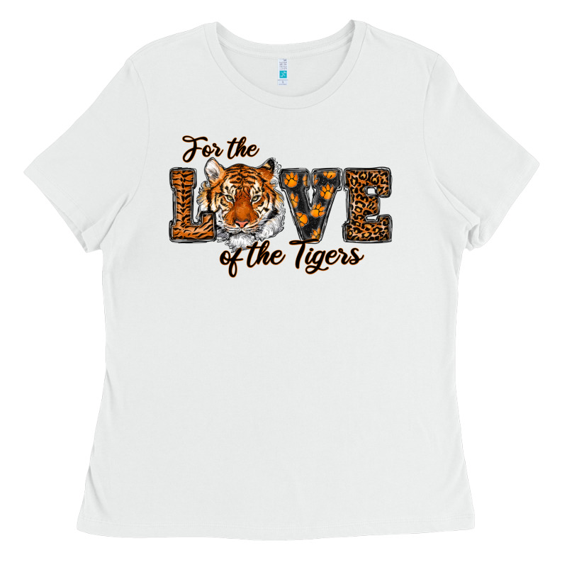Love Of The Tigers Ladies Tee by RanaPortraitStore | Teevron