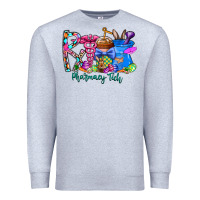 Heather Grey easter pharmacy Premium Sweatshirt - CowhideDigitalArt