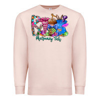 Pale Pink easter pharmacy Premium Sweatshirt - CowhideDigitalArt