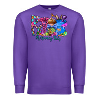 Purple easter pharmacy Premium Sweatshirt - CowhideDigitalArt
