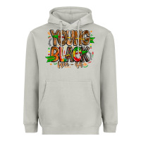 Moon Dust young black free ish Heavyweight Hoodie - CowhideDigitalArt