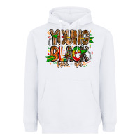 White young black free ish Heavyweight Hoodie - CowhideDigitalArt