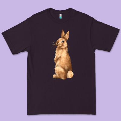 Bunny Premium Tee Designed By Nancycooperartshop