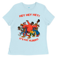 Baby Blue it's fat albert youth tee Ladies Tee - tuanDangUi