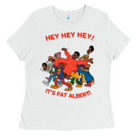 White it's fat albert youth tee Ladies Tee - tuanDangUi