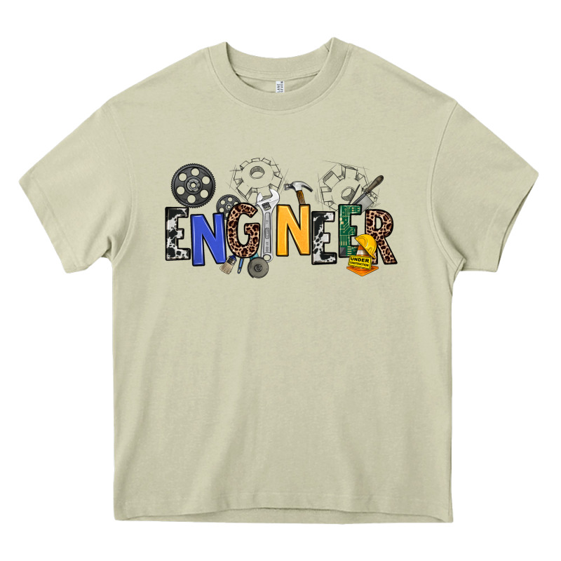 Engineer Heavy Core Tee by NancyCooperArtShop | Teevron