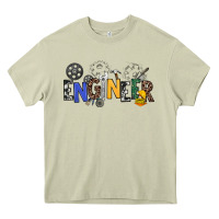 Mossy engineer Heavy Core Tee - NancyCooperArtShop
