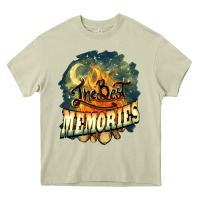 Mossy camping the best memories Heavy Core Tee - NancyCooperArtShop