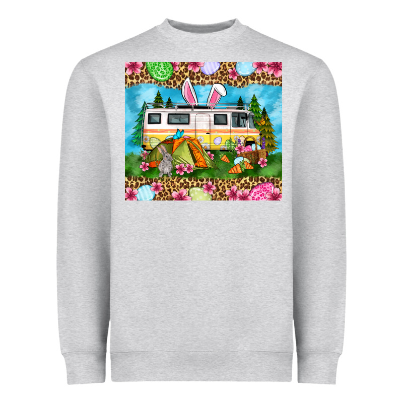 Easter Day Camping Heavyweight Sweatshirt by OliviaCreatesArt | Teevron