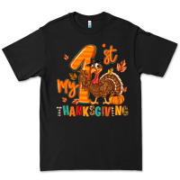 Black my first thanksgiving Premium Tee - MaliasSmallBusiness