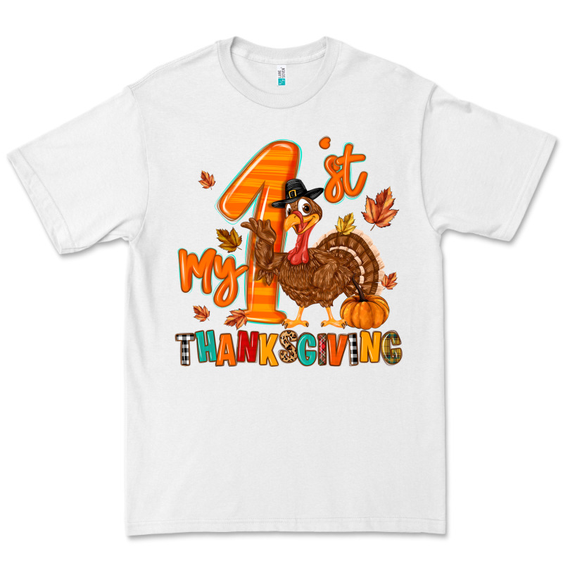 My First Thanksgiving Premium Tee by MaliasSmallBusiness | Teevron
