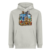 Moon Dust summer min Heavyweight Hoodie - CowhideDigitalArt