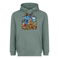 Sage summer min Heavyweight Hoodie - CowhideDigitalArt