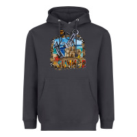 Smoke summer min Heavyweight Hoodie - CowhideDigitalArt