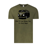 Vintage Olive What A Long Strange Trip It s Been Hippie Vintage Tee - Bettercallsaul