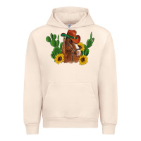 Sandshell western horse cowboy hat cactus sunflowers Urban Hoodie - Artiststas