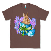 Chestnut easter bunny egg flowers Classic Tee - RanaPortraitStore