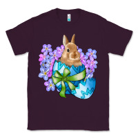 Plum easter bunny egg flowers Classic Tee - RanaPortraitStore