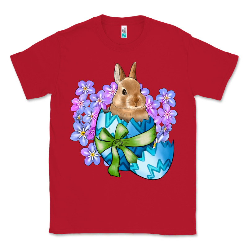 Easter Bunny Egg Flowers Classic Tee by RanaPortraitStore | Teevron