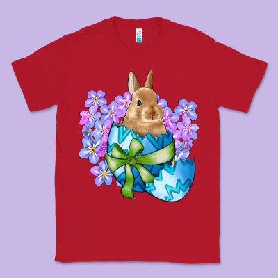 Easter Bunny Egg Flowers Classic Tee Designed By Ranaportraitstore