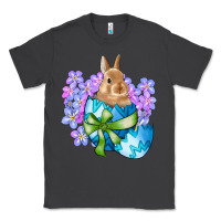 Smoke easter bunny egg flowers Classic Tee - RanaPortraitStore