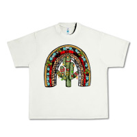 Pistachio christmas cactus rainbow Urban Heavy Tee - JahusDesignShop