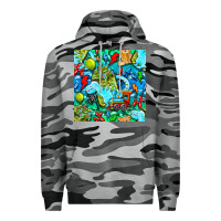 Slate Camo boy child coffee cup and teddy bear with thunderbolts and camouflage s Premium Hoodie - BundleAndBundleShop