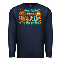 Navy i teach the cutest pumpkins in the patch Premium Sweatshirt - CowhideDigitalArt