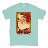 Seafoam Behave Santa Classic Tee - Bettercallsaul